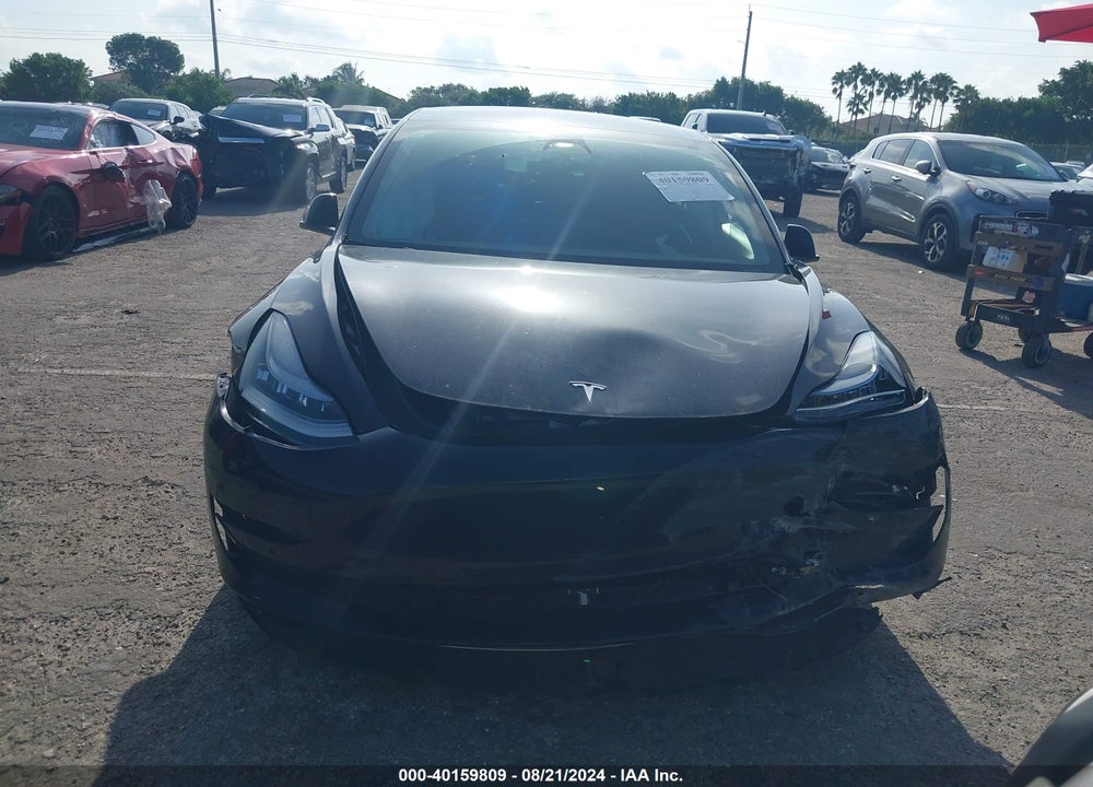2021 TESLA MODEL 3 STANDARD RANGE PLUS REAR-WHEEL DRIVE VIN: 5YJ3E1EA5MF857556