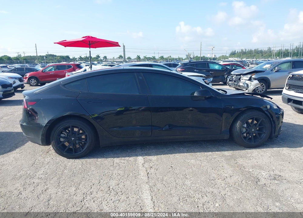 2021 TESLA MODEL 3 STANDARD RANGE PLUS REAR-WHEEL DRIVE VIN: 5YJ3E1EA5MF857556