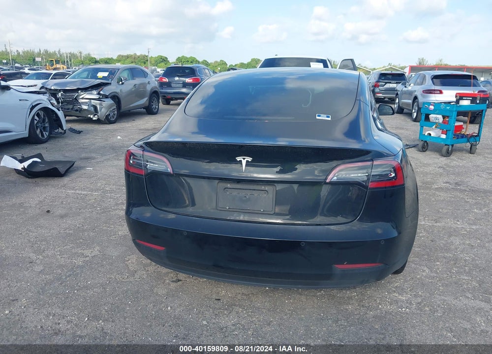 2021 TESLA MODEL 3 STANDARD RANGE PLUS REAR-WHEEL DRIVE VIN: 5YJ3E1EA5MF857556