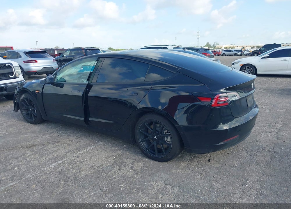 2021 TESLA MODEL 3 STANDARD RANGE PLUS REAR-WHEEL DRIVE VIN: 5YJ3E1EA5MF857556