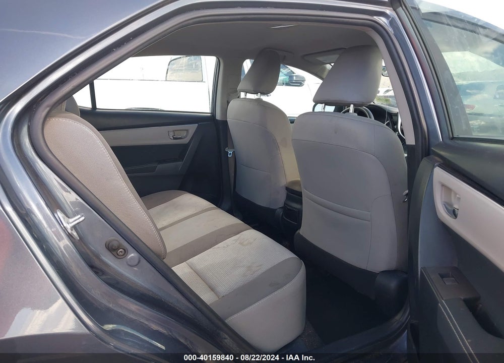 2017 TOYOTA COROLLA L/LE/XLE/SE/XSE VIN: 2T1BURHE4HC777543