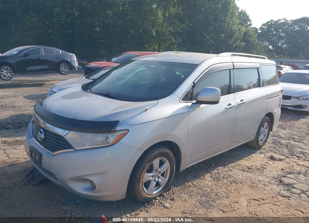 2012 NISSAN QUEST SV VIN: JN8AE2KP9C9049049