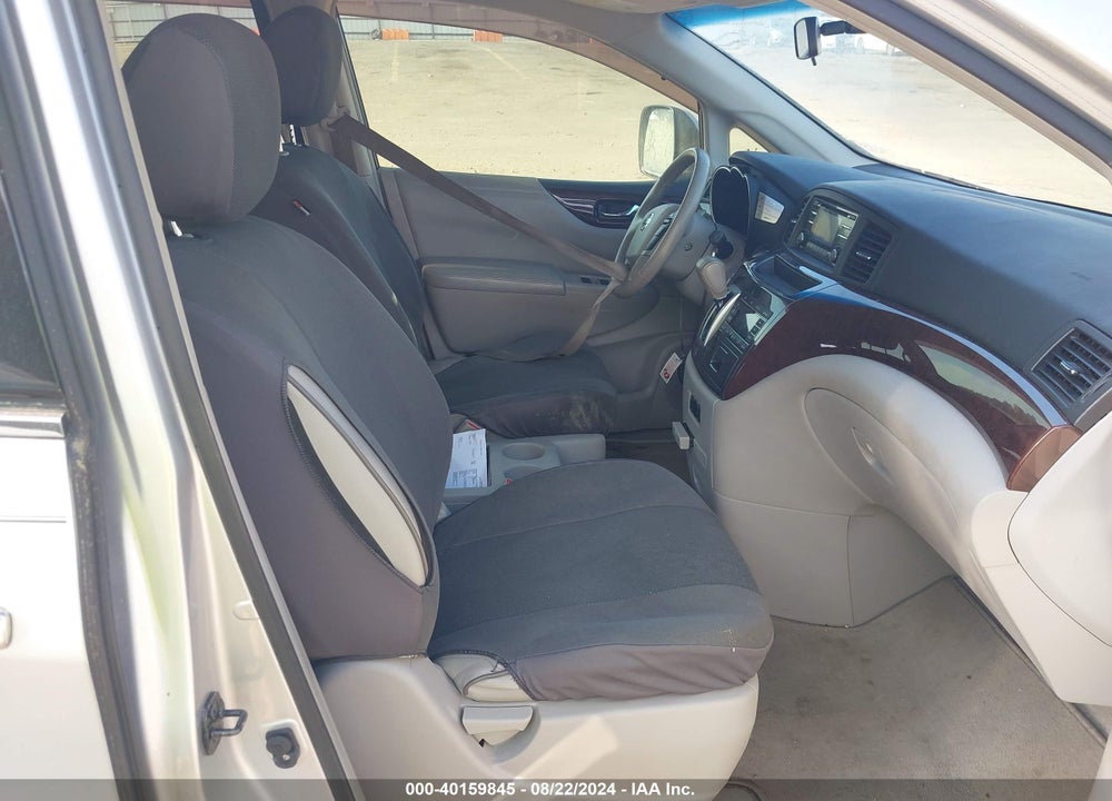 2012 NISSAN QUEST SV VIN: JN8AE2KP9C9049049