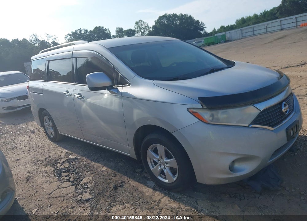 2012 NISSAN QUEST SV VIN: JN8AE2KP9C9049049