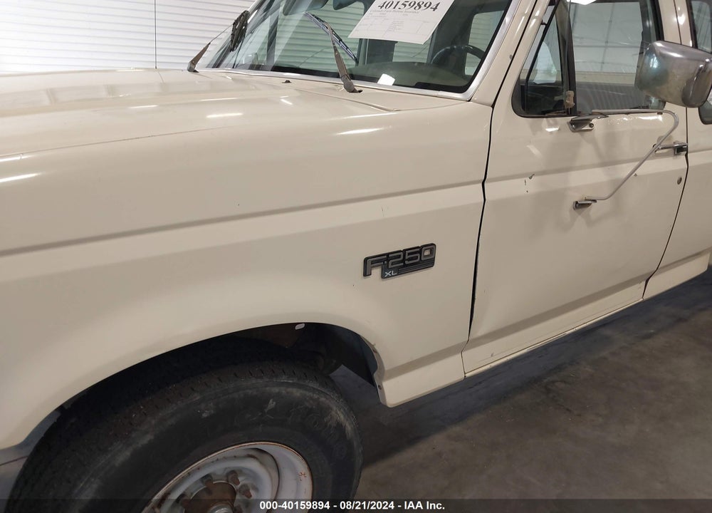 1995 FORD F250 VIN: 1FTHX25H5SKB22692
