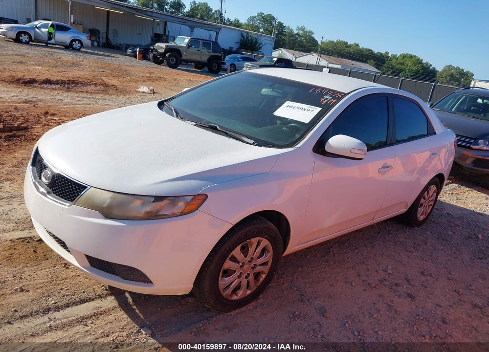 2010 KIA FORTE EX VIN: KNAFU4A20A5184878