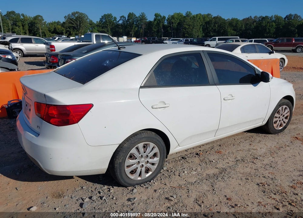 2010 KIA FORTE EX VIN: KNAFU4A20A5184878