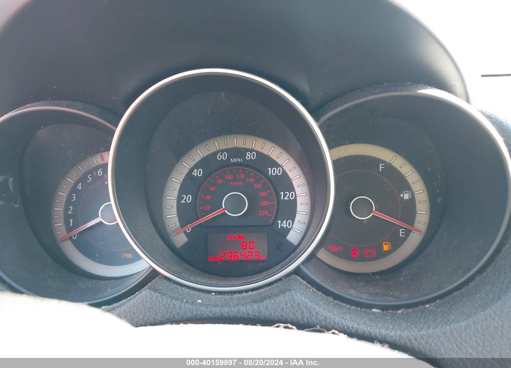2010 KIA FORTE EX VIN: KNAFU4A20A5184878