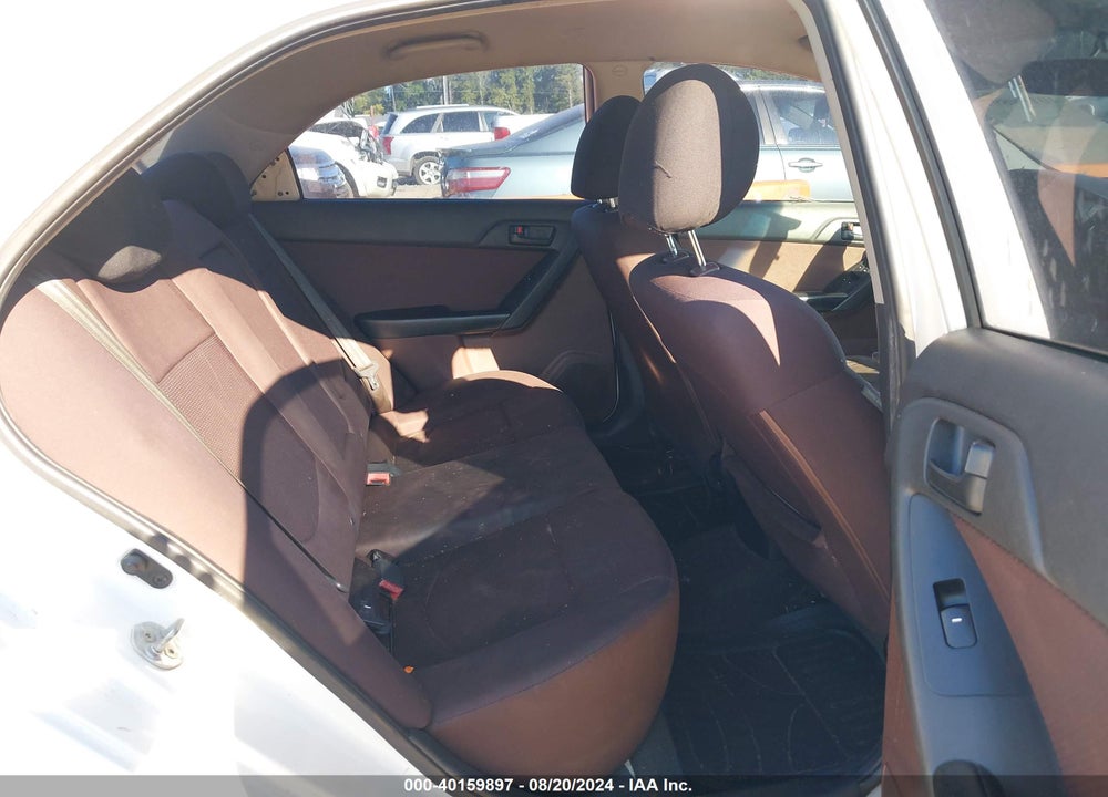 2010 KIA FORTE EX VIN: KNAFU4A20A5184878