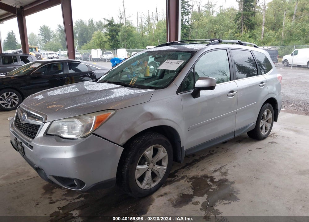 2014 SUBARU FORESTER 2.5I LIMITED VIN: JF2SJAHC6EH501043