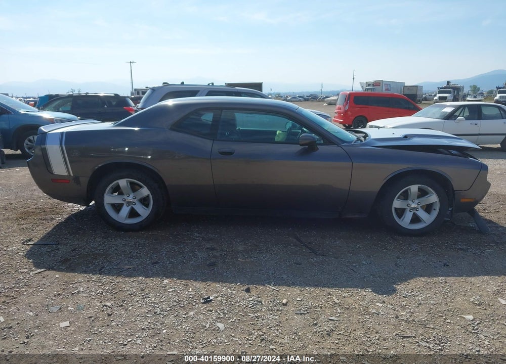 2013 DODGE CHALLENGER SXT VIN: 2C3CDYAG5DH607674