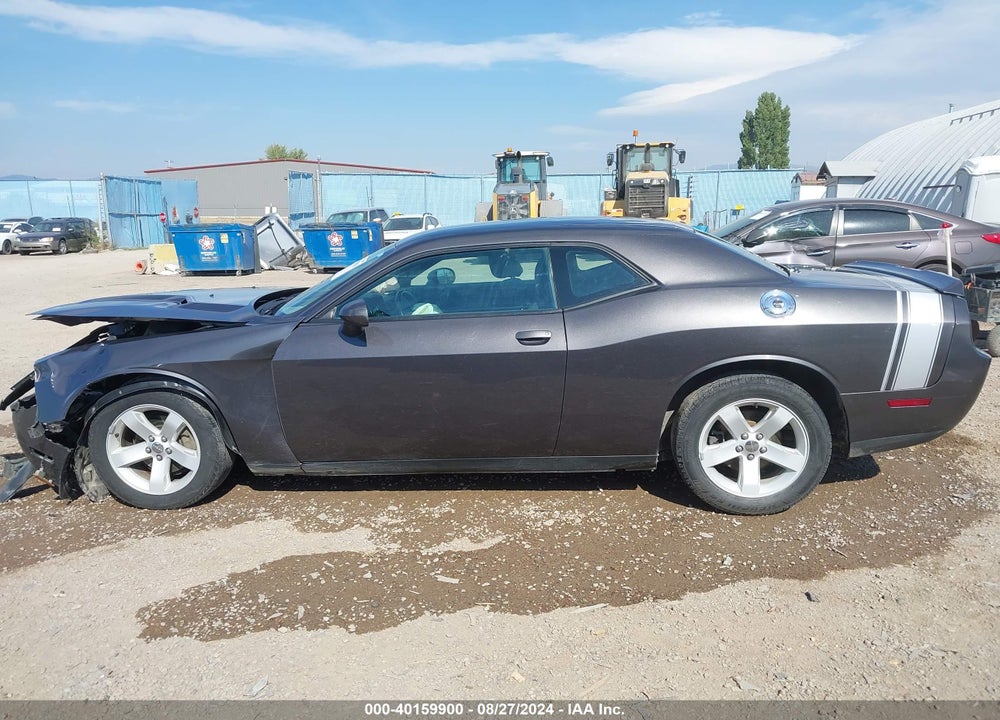 2013 DODGE CHALLENGER SXT VIN: 2C3CDYAG5DH607674
