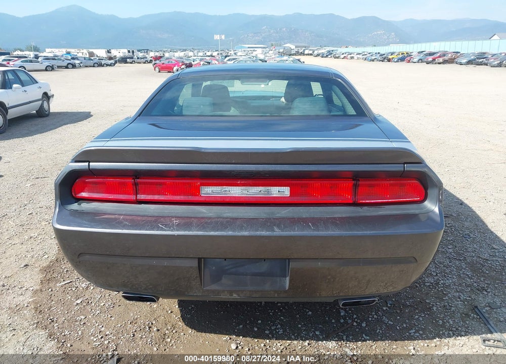 2013 DODGE CHALLENGER SXT VIN: 2C3CDYAG5DH607674