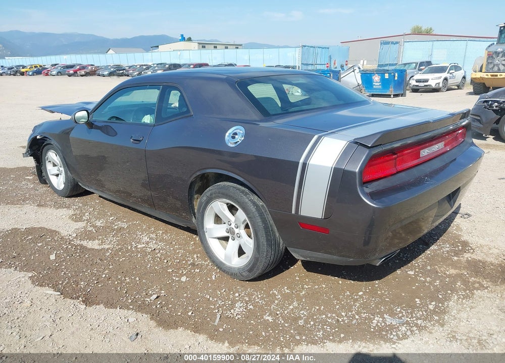 2013 DODGE CHALLENGER SXT VIN: 2C3CDYAG5DH607674