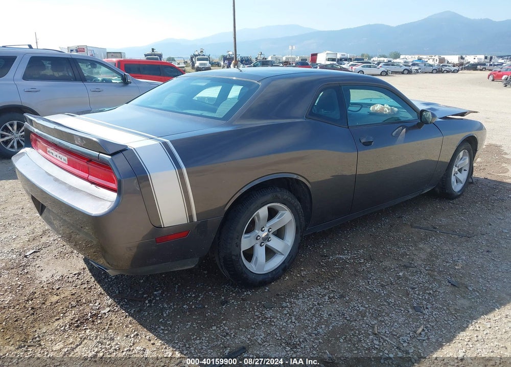 2013 DODGE CHALLENGER SXT VIN: 2C3CDYAG5DH607674
