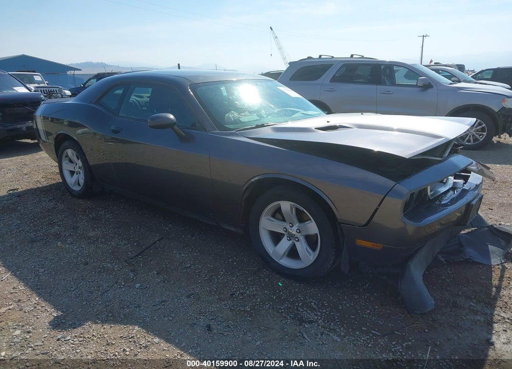 2013 DODGE CHALLENGER SXT VIN: 2C3CDYAG5DH607674