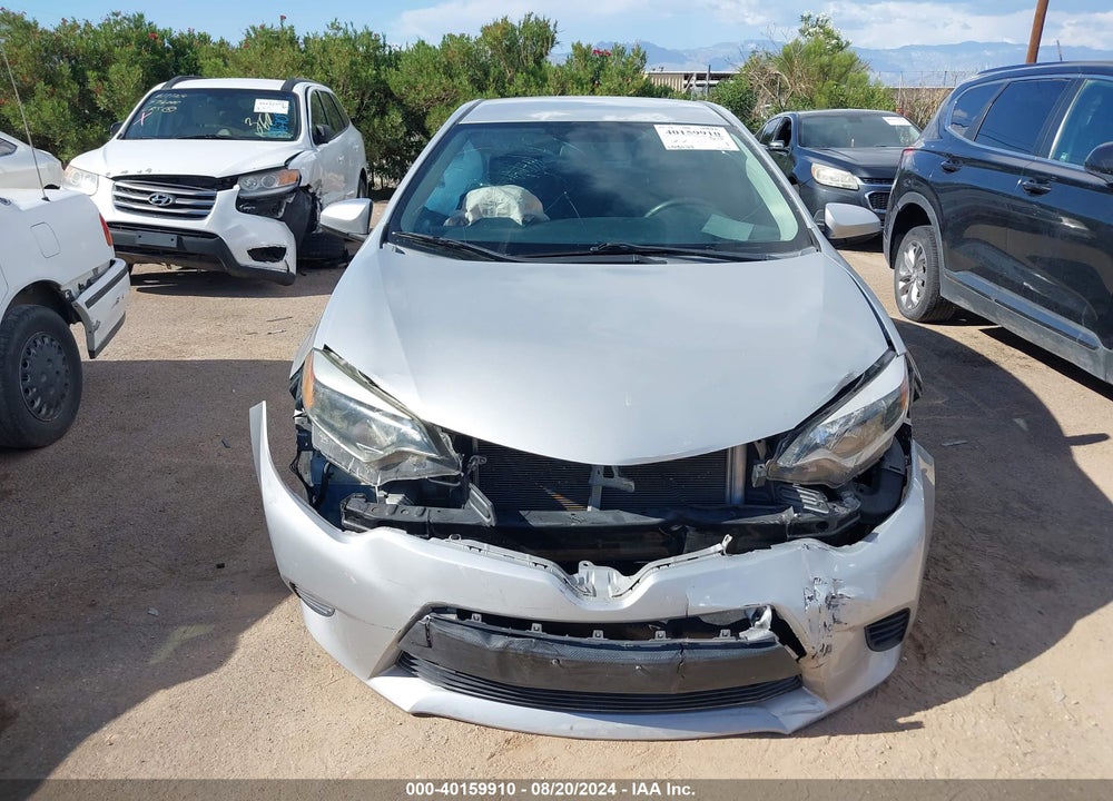 2014 TOYOTA COROLLA L VIN: 5YFBURHE9EP108891