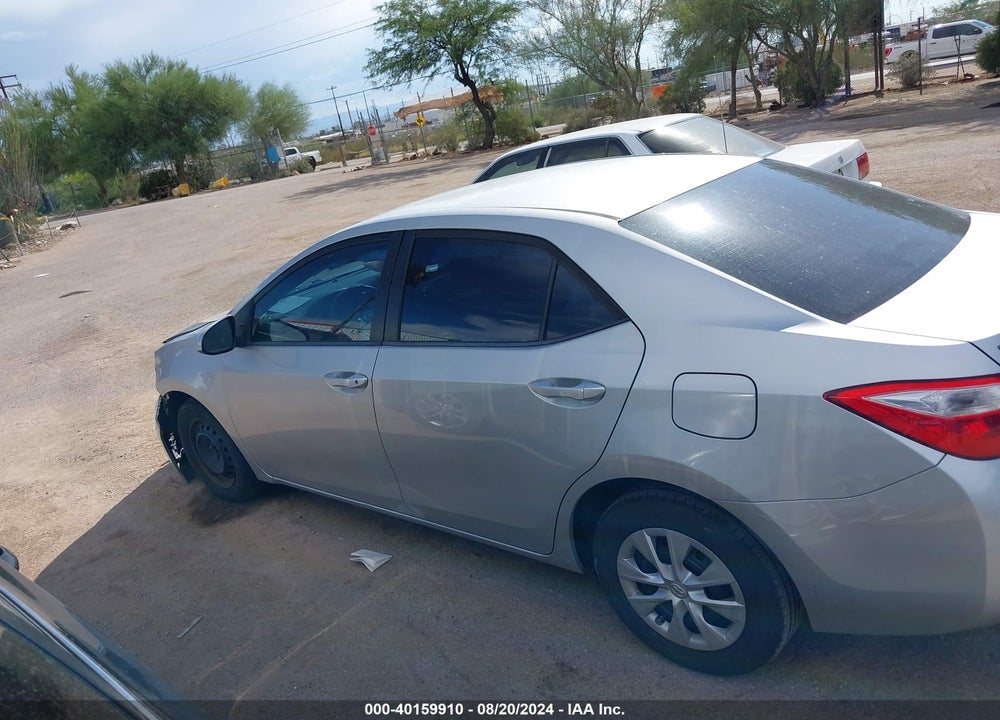 2014 TOYOTA COROLLA L VIN: 5YFBURHE9EP108891