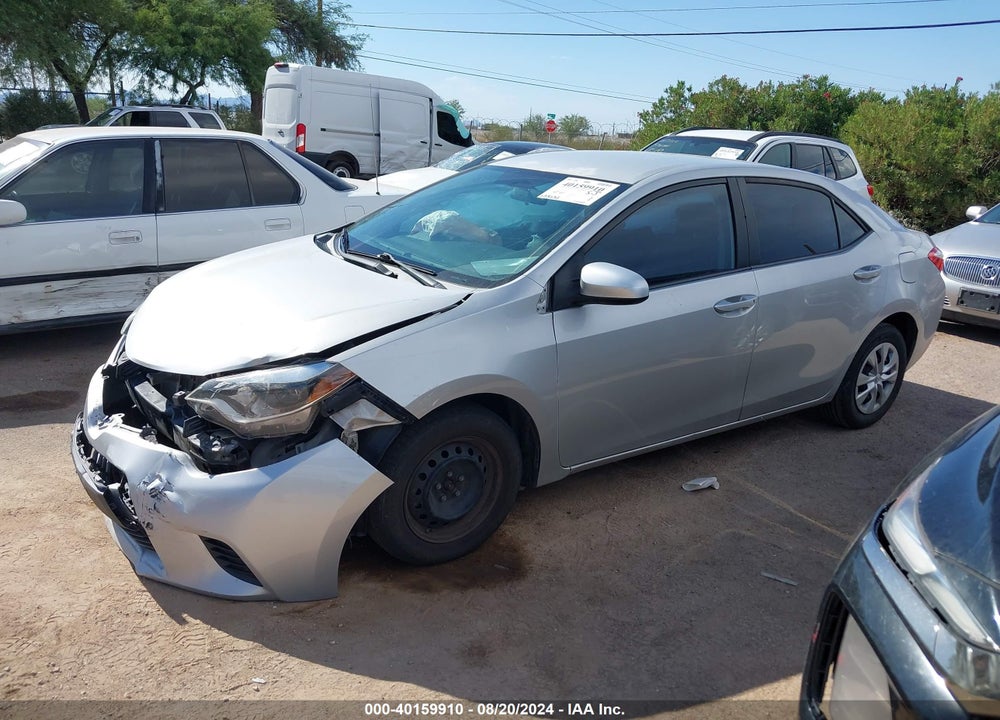 2014 TOYOTA COROLLA L VIN: 5YFBURHE9EP108891