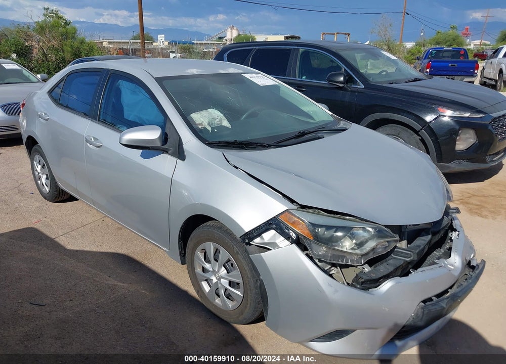 2014 TOYOTA COROLLA L VIN: 5YFBURHE9EP108891