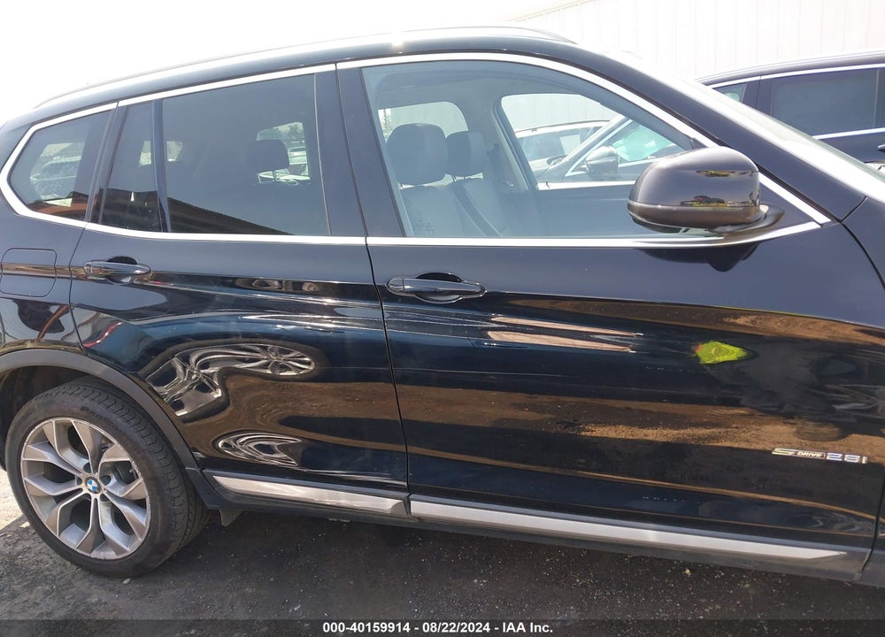 2017 BMW X3 SDRIVE28I VIN: 5UXWZ7C34H0X39414