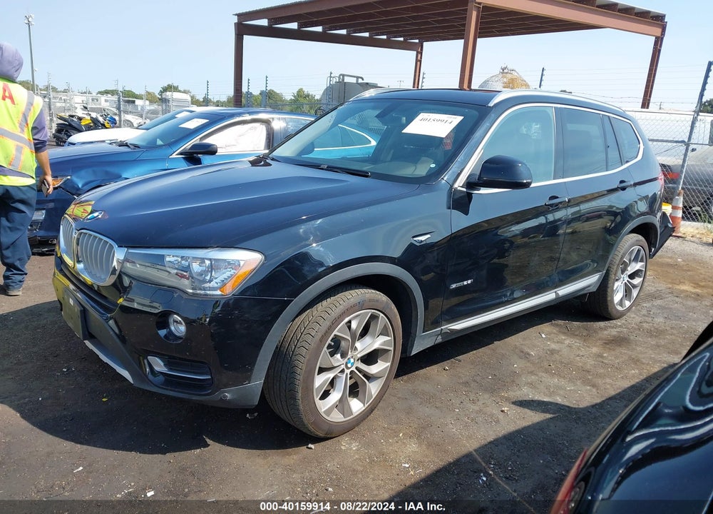 2017 BMW X3 SDRIVE28I VIN: 5UXWZ7C34H0X39414