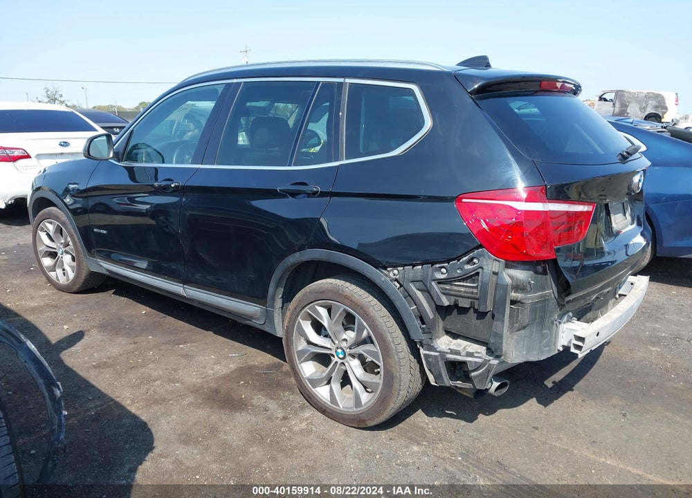 2017 BMW X3 SDRIVE28I VIN: 5UXWZ7C34H0X39414