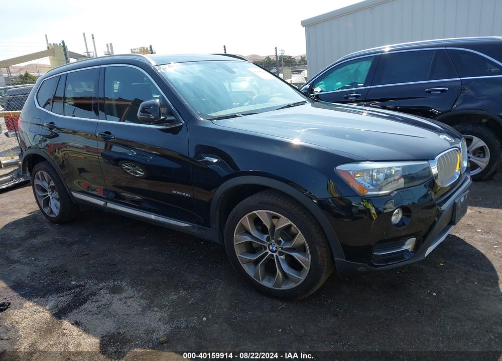 2017 BMW X3 SDRIVE28I VIN: 5UXWZ7C34H0X39414