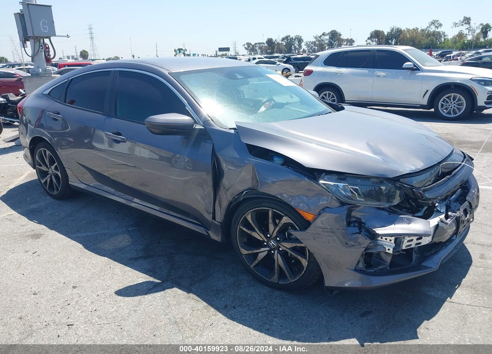 2021 HONDA CIVIC SPORT VIN: 19XFC2F84ME202136