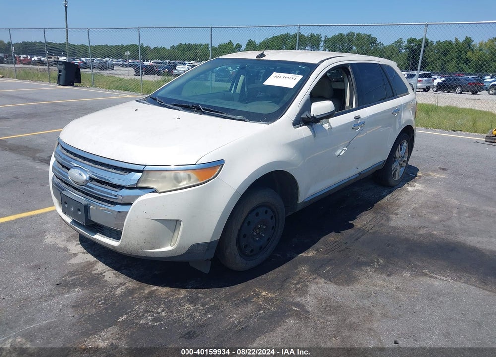 2011 FORD EDGE SEL VIN: 2FMDK3JC3BBB49943