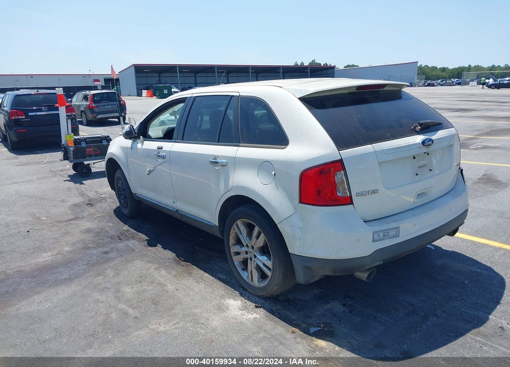 2011 FORD EDGE SEL VIN: 2FMDK3JC3BBB49943