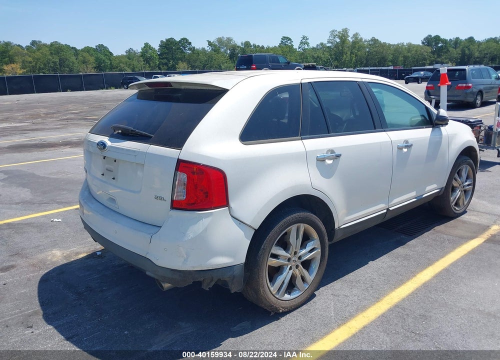 2011 FORD EDGE SEL VIN: 2FMDK3JC3BBB49943