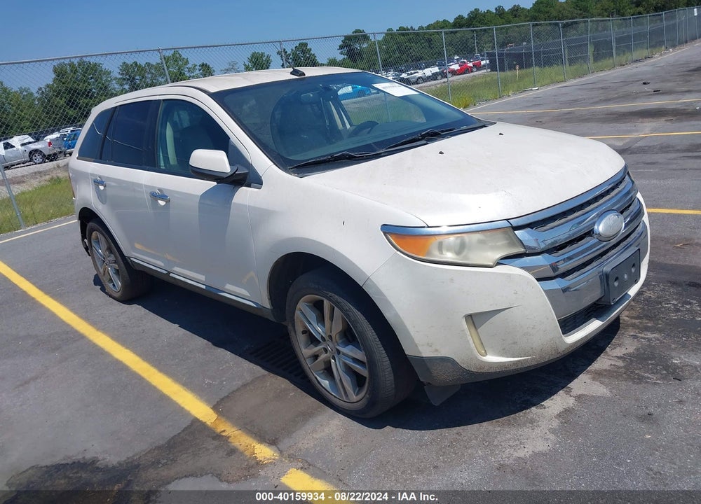 2011 FORD EDGE SEL VIN: 2FMDK3JC3BBB49943