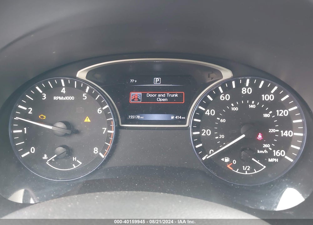2016 NISSAN ALTIMA 2.5 SR VIN: 1N4AL3AP5GC154713