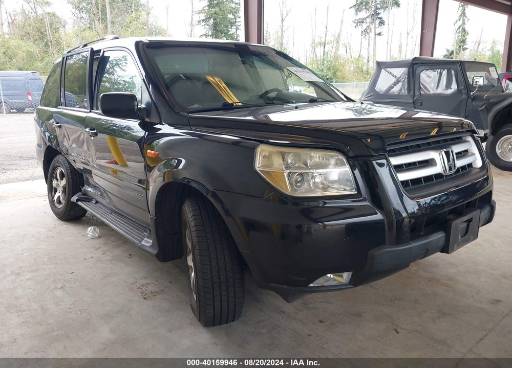 2007 HONDA PILOT EX-L VIN: 2HKYF18597H538037