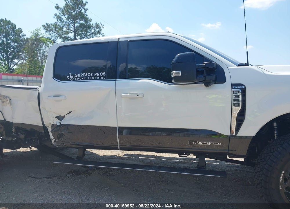 2024 FORD F-350 KING RANCH VIN: 1FT8W3DT9RED56258