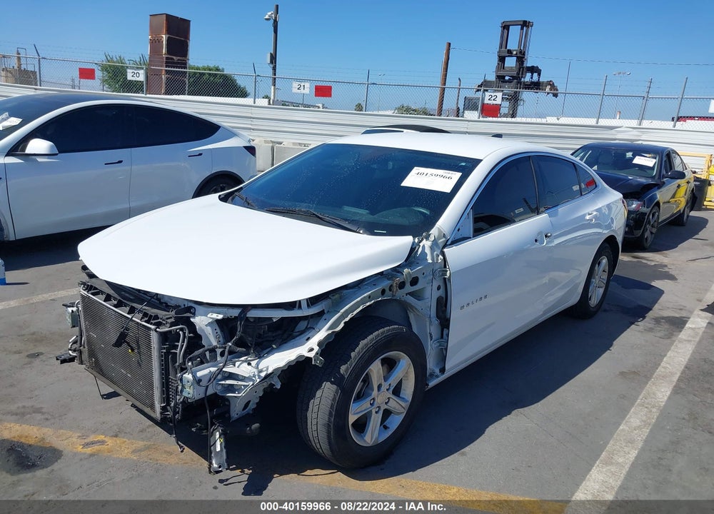 2020 CHEVROLET MALIBU FWD LS VIN: 1G1ZB5ST2LF114825