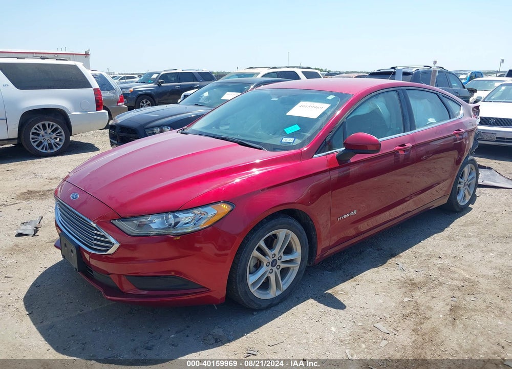 2018 FORD FUSION HYBRID SE VIN: 3FA6P0LU5JR208886