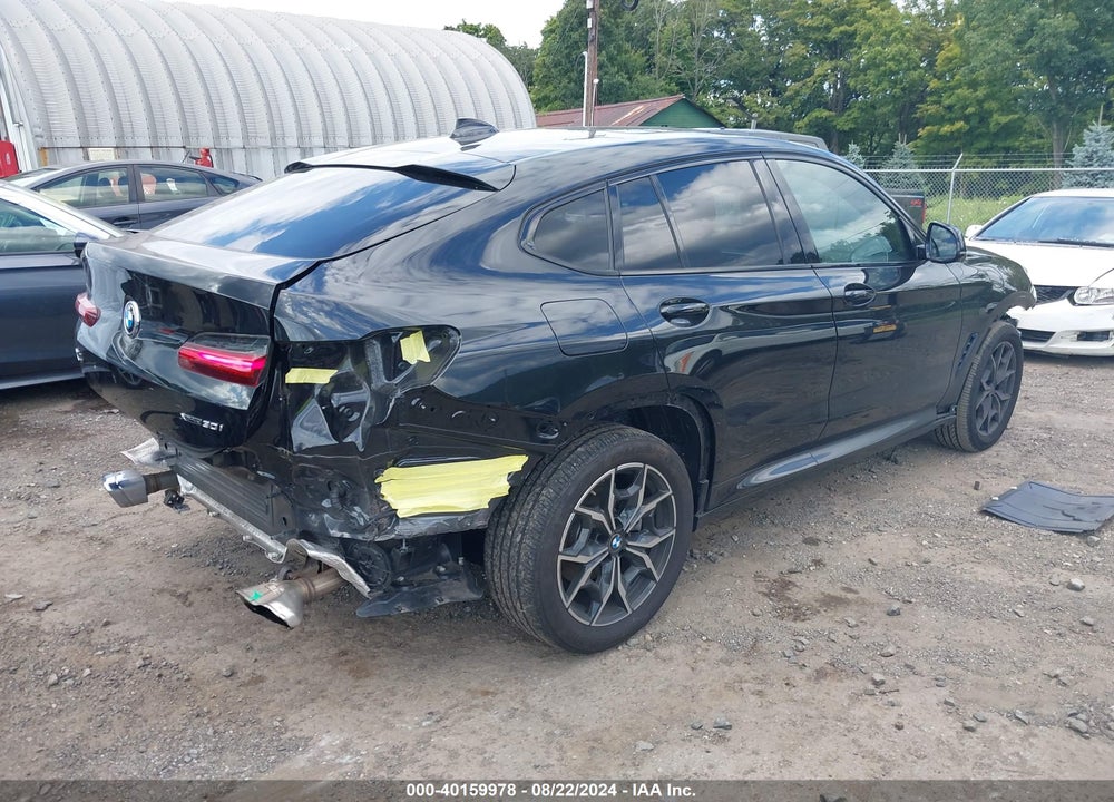 2022 BMW X4 XDRIVE30I VIN: 5UX33DT07N9L40576