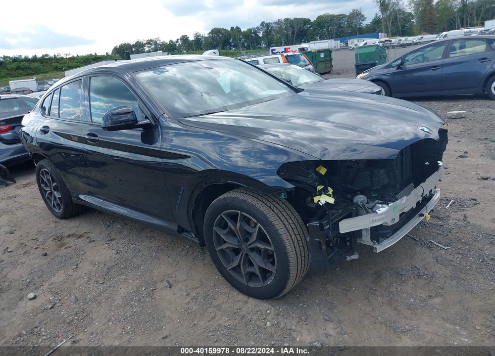 2022 BMW X4 XDRIVE30I VIN: 5UX33DT07N9L40576