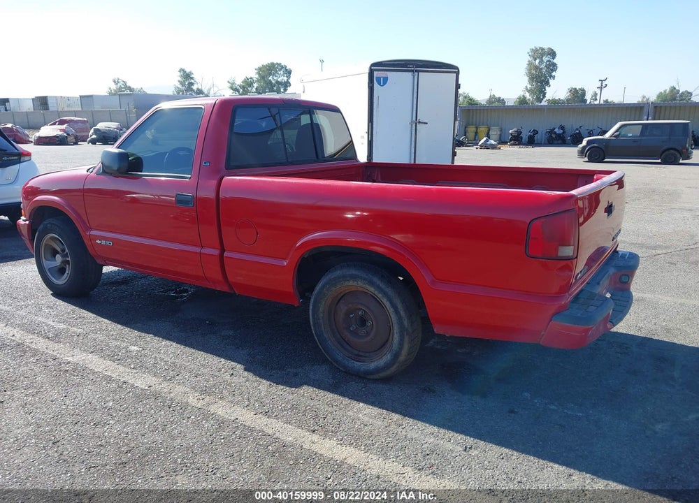 2000 CHEVROLET S-10 LS VIN: 1GCCS145XY8210606
