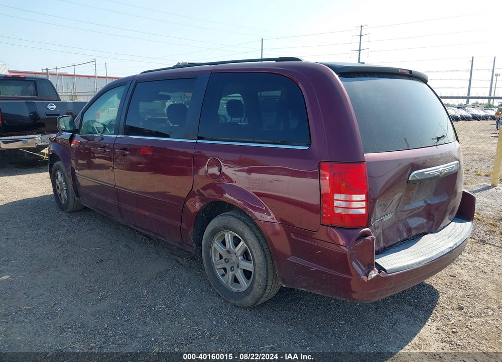 2008 CHRYSLER TOWN & COUNTRY TOURING VIN: 2A8HR54P88R834833