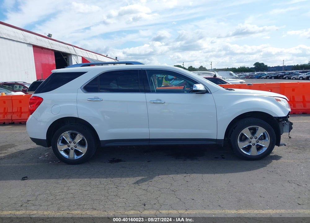 2012 CHEVROLET EQUINOX LTZ VIN: 2GNFLGEK5C6343619