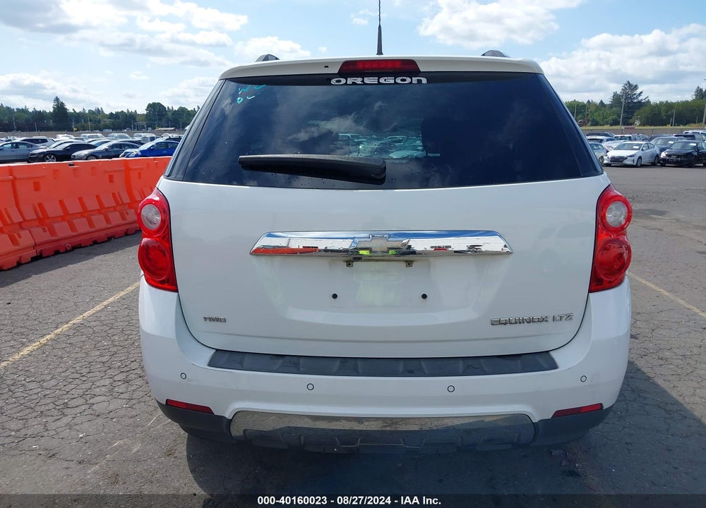 2012 CHEVROLET EQUINOX LTZ VIN: 2GNFLGEK5C6343619