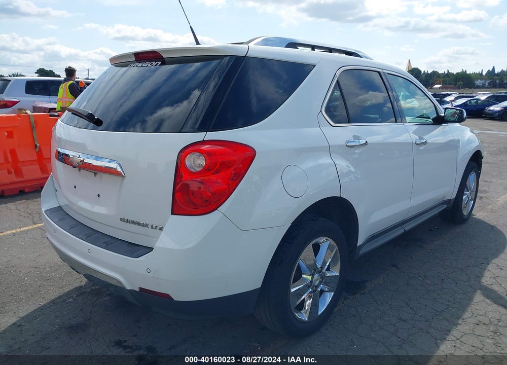 2012 CHEVROLET EQUINOX LTZ VIN: 2GNFLGEK5C6343619