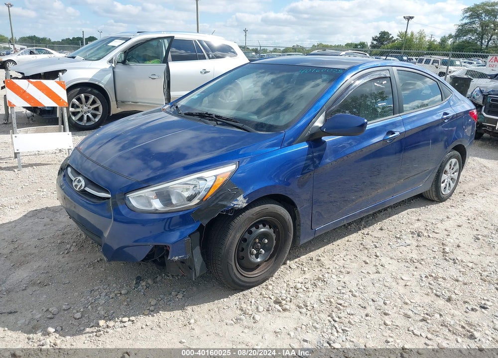 2016 HYUNDAI ACCENT SE VIN: KMHCT4AE1GU991357