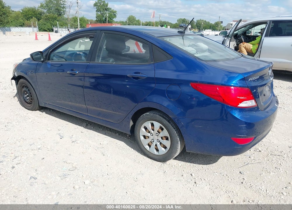 2016 HYUNDAI ACCENT SE VIN: KMHCT4AE1GU991357