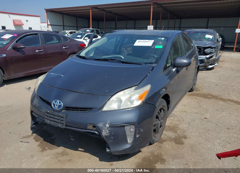 2013 TOYOTA PRIUS TWO VIN: JTDKN3DU0D1714834