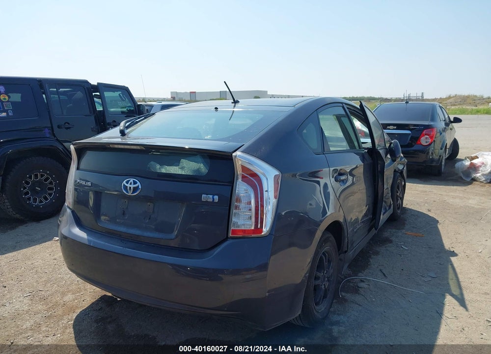 2013 TOYOTA PRIUS TWO VIN: JTDKN3DU0D1714834