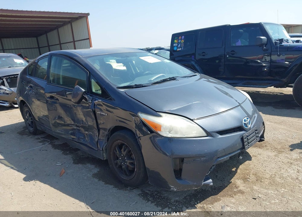 2013 TOYOTA PRIUS TWO VIN: JTDKN3DU0D1714834